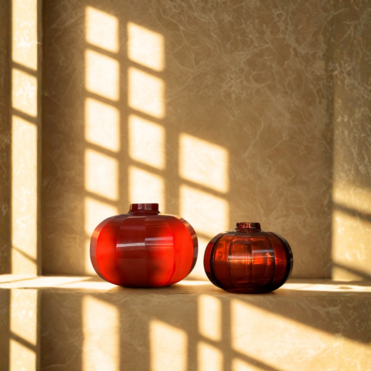 Octagon Pumpkin Vase