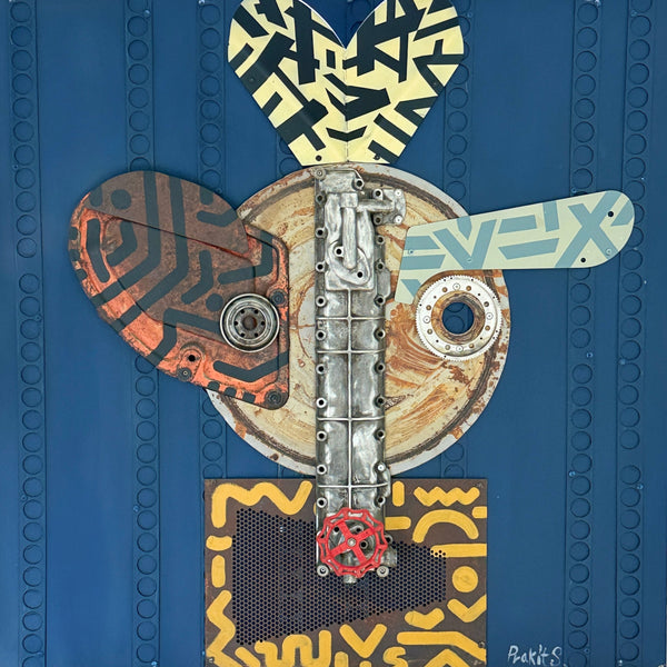 The Crazy Lovers – Mixed Media Wall Art