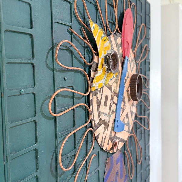Abstract Girl – Mixed Media Wall Art