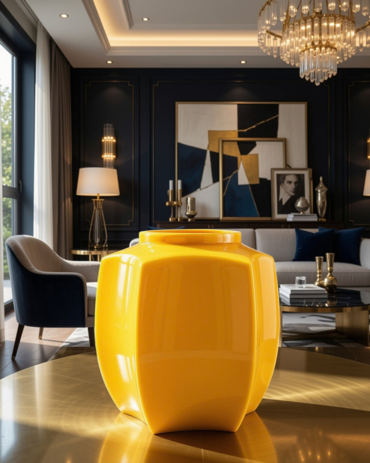 Hexagon Imperial Vase