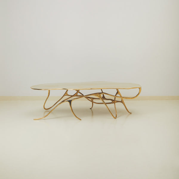 Ink Coffee Table aus massivem Messing