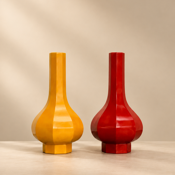 Octagon Column Vase