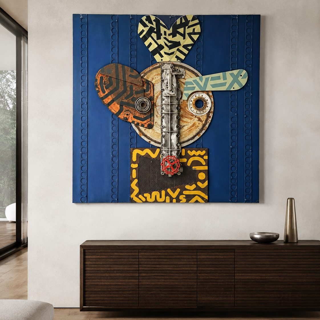The Crazy Lovers – Mixed Media Wall Art